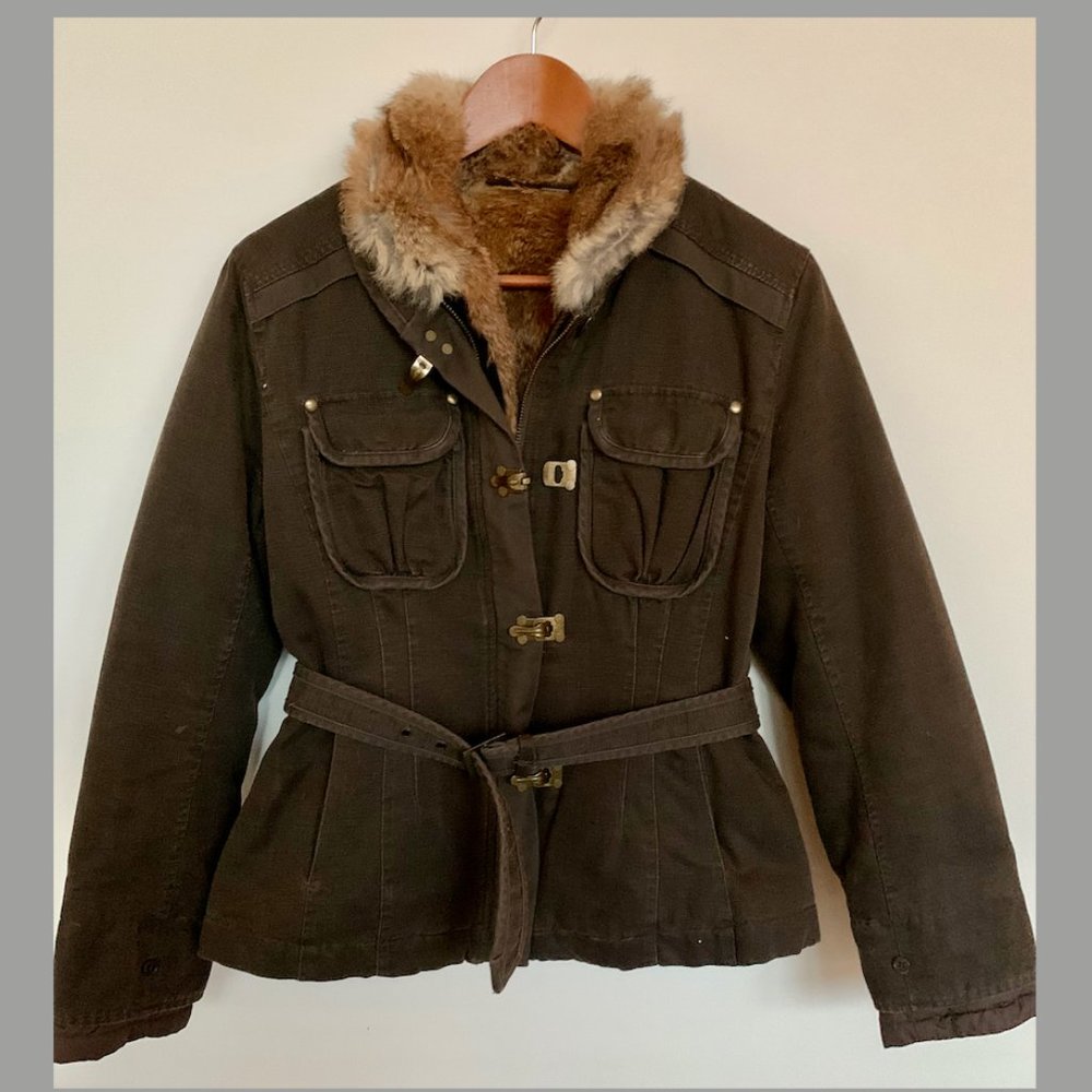 Sportsmax Code by Max Mara Olive Green Jacket